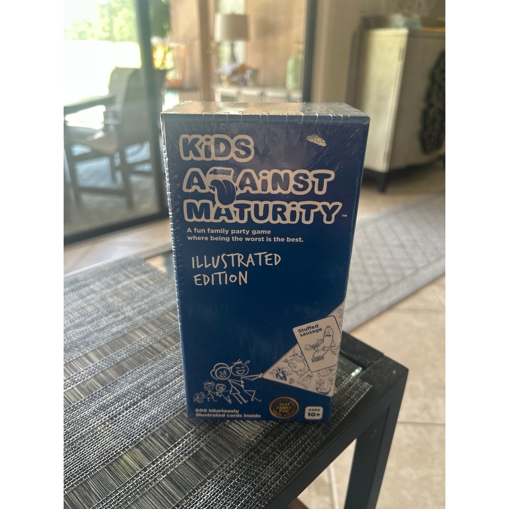 Kids Against Maturity fun family game where being the worst is the best NWT